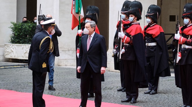 V Rimu prisegla nova vlada pod taktirko Maria Draghija (foto: profimedia)