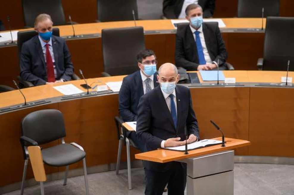 Erjavcu ni uspelo, nezaupnica Janševi vladi ni bila izglasovana (foto: Nebojša Tejić/STA)