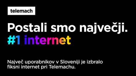 Telemach postal vodilni ponudnik fiksnega interneta