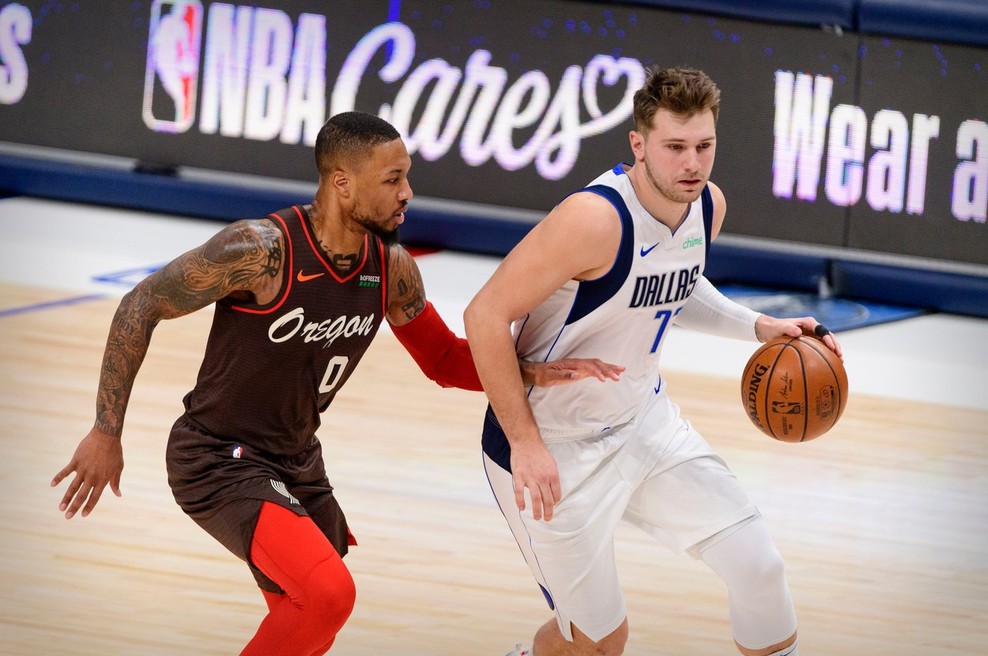 Dončić tudi letos izbran v prvo peterko na tekmi zvezd lige NBA (foto: Profimedia)