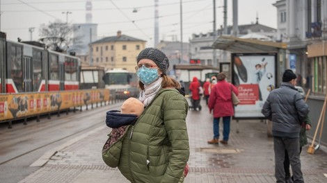 Sobotna koronavirusna bilanca: 2067  PCR testov, 416 okuženih, sedem umrlih