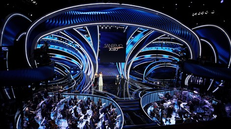 Festival Sanremo letos prvič brez gledalcev na prizorišču