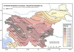 Urad za seizmologijo pripravil novo karto potresne nevarnosti