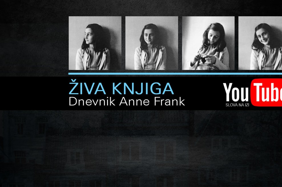 Dnevnik Anne Frank OŽIVEL na YouTubu z glasovi 73 Slovencev in Slovenk (foto: Iniciativa ŽIVA KNJIGA)