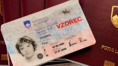 Nove osebne izkaznice bodo vsebovale čip s prstnim odtisom in fotografijo obraza
