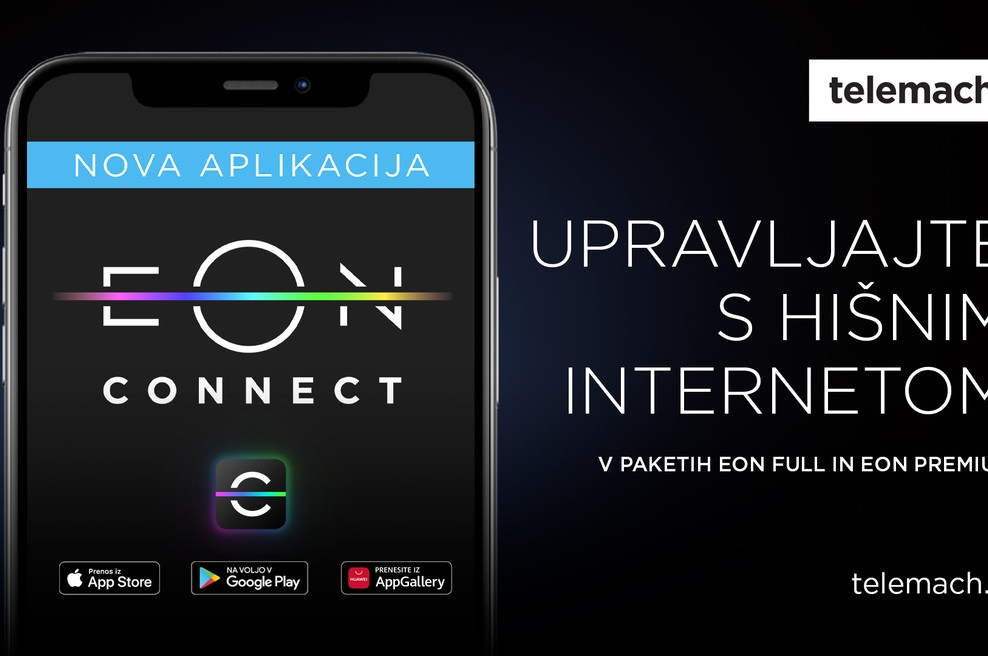 Tukaj je EON Connect – Telemachova inovacija na področju internetne varnosti! (foto: Telemach)