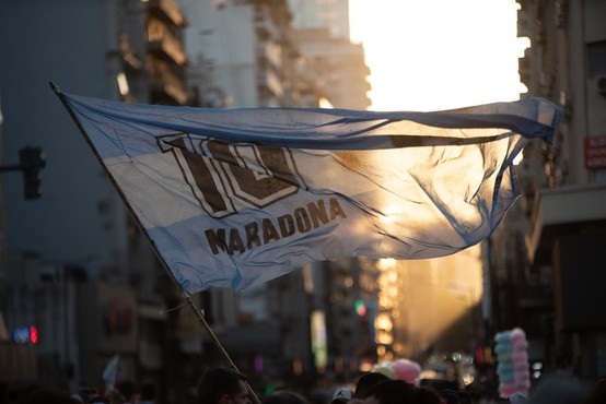 V Buenos Airesu protesti za Maradono