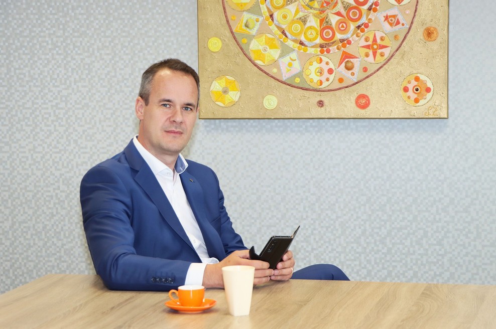 Bart Stegeman, direktor podjetja Skaza: "Slovenski prostor je bolj butičen in omogoča, da hitreje pustiš svoj pečat" (foto: Skaza)