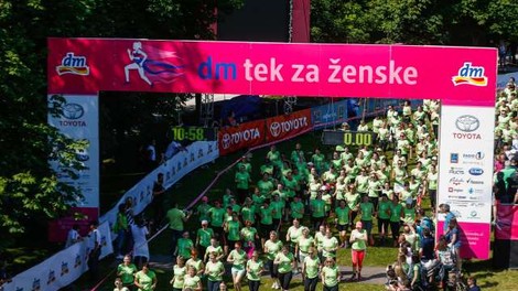 Jubilejni 15. dm tek za ženske prestavljen na september