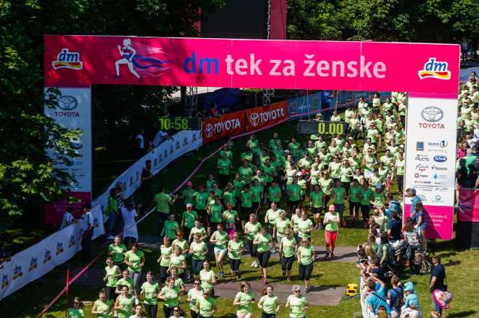 Jubilejni 15. dm tek za ženske prestavljen na september (foto: Anže Malovrh/STA)