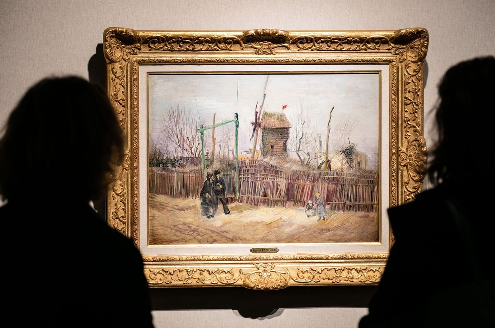 Po stotih letih v družinski lasti Van Goghova slika na dražbi prodana za 13,1 milijona evrov (foto: profimedia)