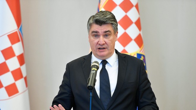 Hrvaški predsednik Zoran Milanović. (foto: Profimedia)