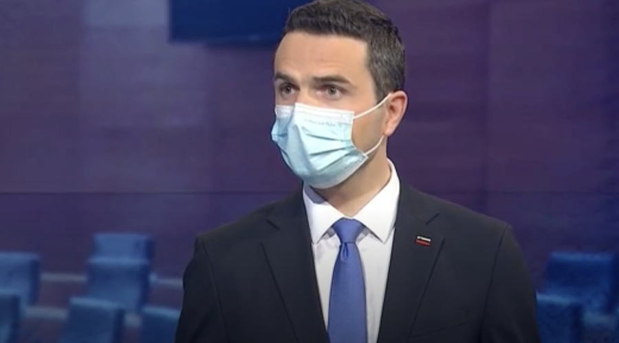 Tonin v pogoru za TV Slovenija napovedal, kdo bo novi predsednik Državnega zbora (foto: TV Slovenija/posnetek zaslona)