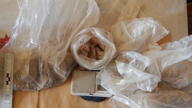 Ljubljanski policisti 40-letniku zasegli dva kilograma heroina (foto: PU Ljubljana)