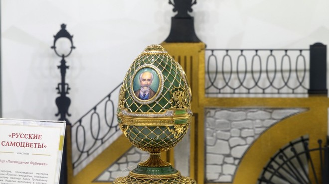 Faberge v Londonu: na ogled več kot 200 izjemnih mojstrovin, med njimi tri slovita jajca (foto: profimedia)