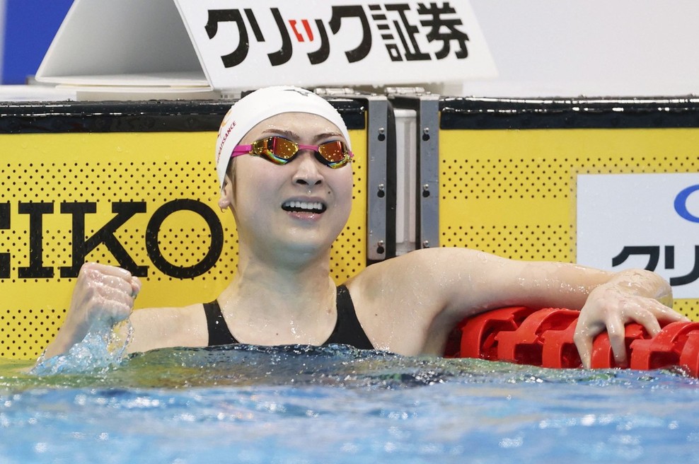 Japonska plavalka Rikako Ikee premagala levkemijo in se uvrstila na olimpijske igre (foto: profimedia)
