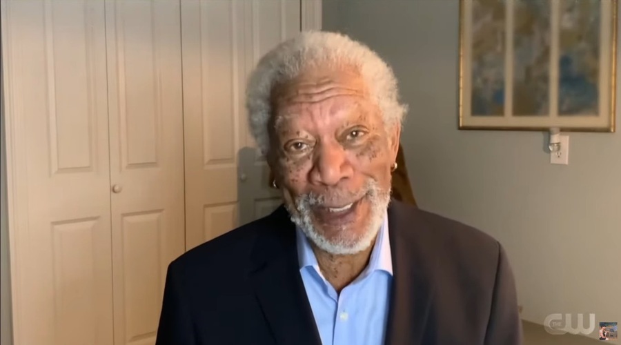 Morgan Freeman: "Tukaj sem, da vam povem, da verjamem v znanost!" (foto: profimedia)