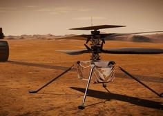 Nasa zaradi tehničnih težav preložila prvi polet helikopterja Ingenuity na Marsu