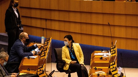 Jourova: Janez Janša mednarodnega ugleda Slovenije očitno ne jemlje dovolj resno