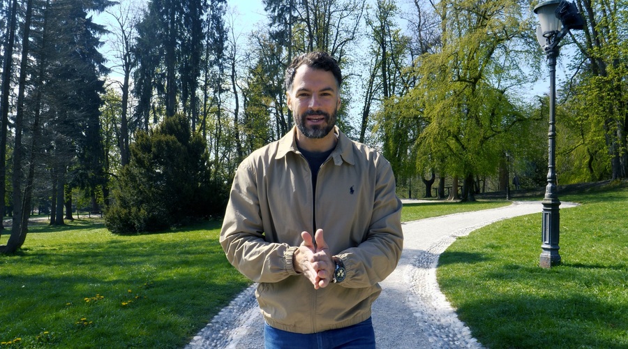 David Urankar: "Z malenkostmi lahko za Zemljo naredimo veliko!" (foto: Sensa)