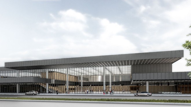 Nov potniški terminal na brniškem letališču bo kmalu nared za prve potnike (foto: Fraport Slovenija)