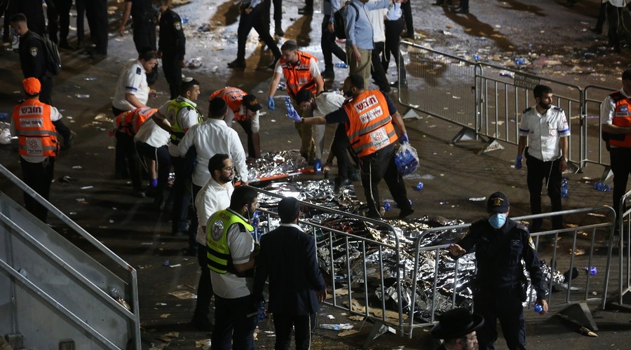 V stampedu na romanju v Izraelu najmanj 44 mrtvih (foto: Profimedia)