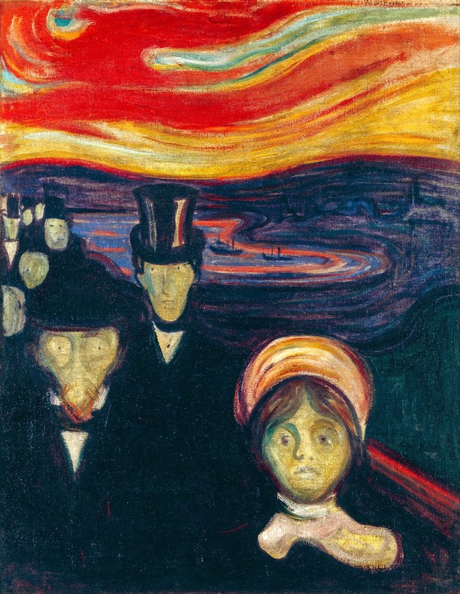 Anxiety, Edvard Munch,1894 (foto: profimedia)