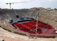 Arena v Veroni bi pred poletno sezono zvišala število obiskovalcev na koncertih s 1000 na 6000
