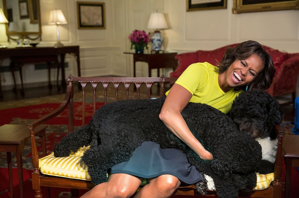 Družina Obama ostala brez hišnega ljubljenčka, pes Bo podlegel bolezni (foto: profimedia)