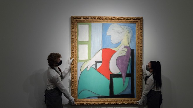 Picassove slike gredo za med, Žensko, ki sedi ob oknu prodali za dobrih sto milijonov dolarjev (foto: profimedia)