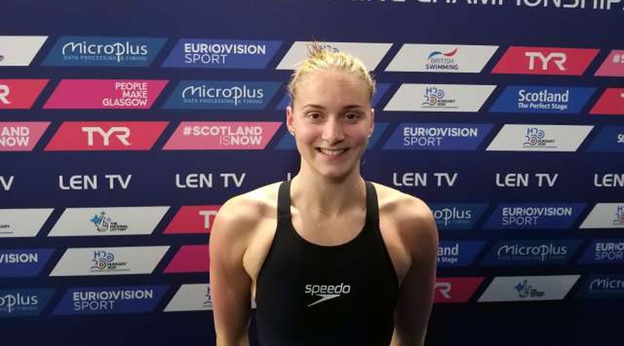 Klančarjeva kot prva Slovenka prebila mejo 25 sekund (foto: Aleksander Gasser/STA)