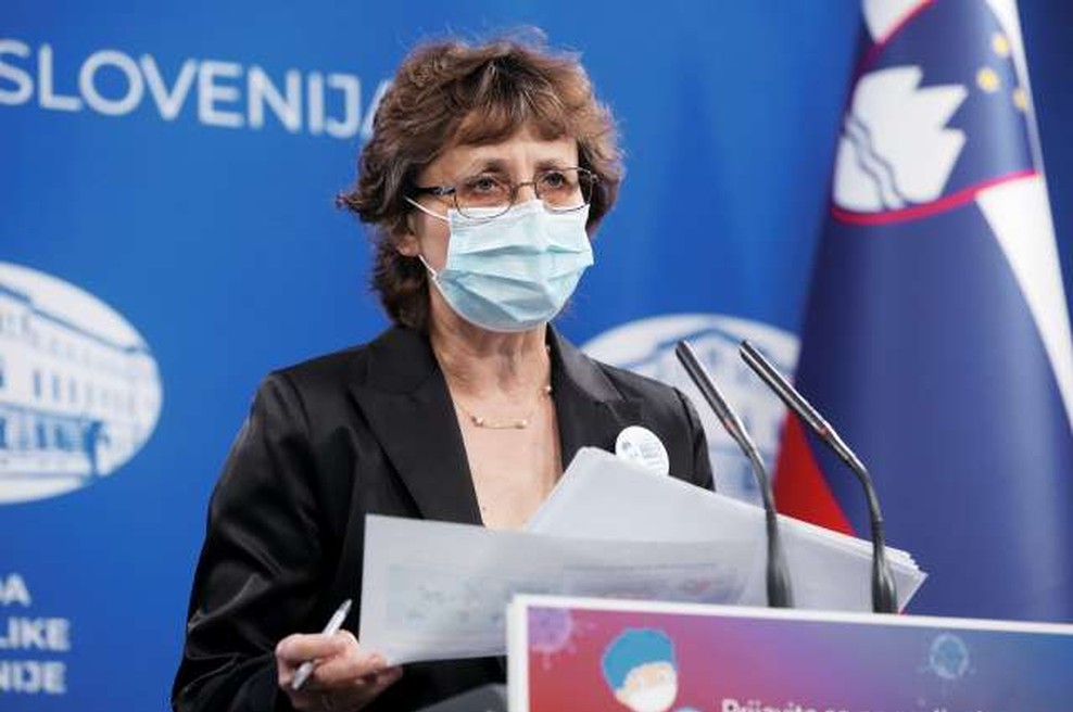 Čakš Jagrova: Epidemiologi s sledenjem stikov niso nikoli povsem prenehali (foto: Daniel Novakovič/STA)
