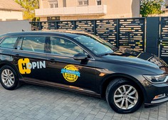 V Ljubljani lahko taksi ponovno naročite prek aplikacije HOPIN Taxi
