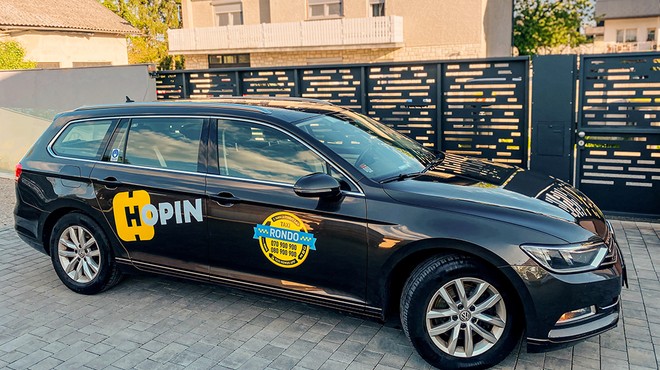 V Ljubljani lahko taksi ponovno naročite prek aplikacije HOPIN Taxi (foto: HOPIN Taxi)