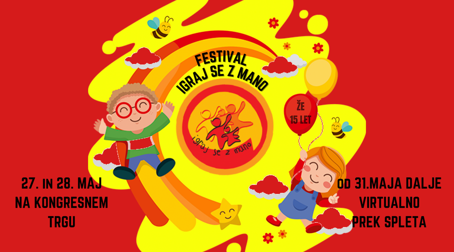 15. Mednarodni festival »Igraj se z mano« v živo in po spletu (foto: Fb Igraj se z mano/Press)