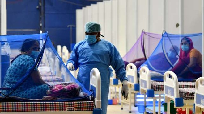 Iz Indije poročajo o novih oblikah nevarnih glivičnih okužb pri covidnih bolnikih (foto: Xinhua/STA)