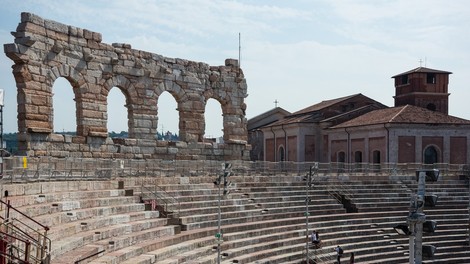 Arena v Veroni kot prvo evropsko prizorišče s 6000 sedeži