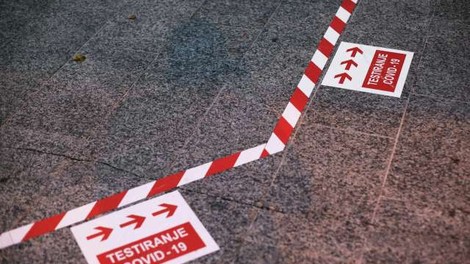Epidemija upada vse počasneje, reprodukcijsko število ocenjeno na 0,94