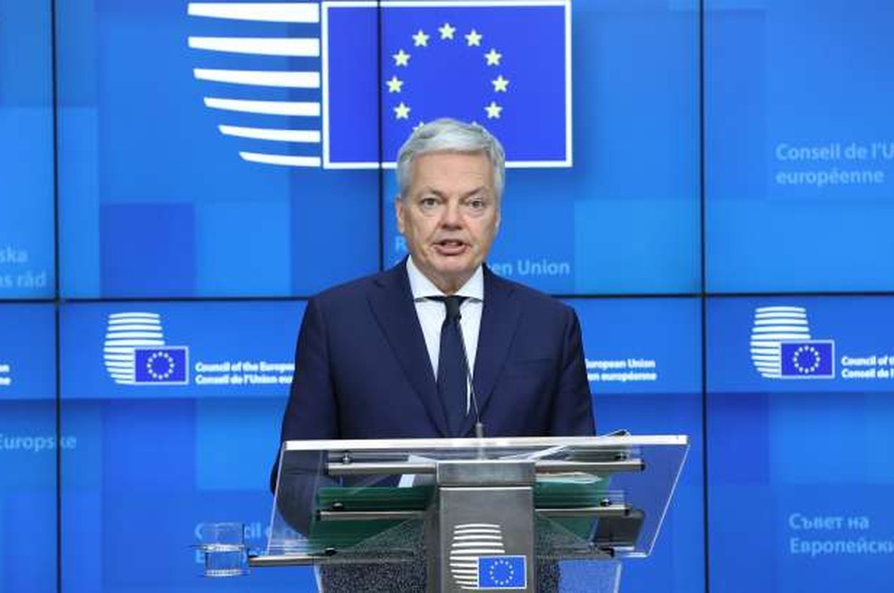 Reynders glede tožilcev pozval Slovenijo, naj izpolni obveznosti (foto: Dursun Aydemir/pool/STA)