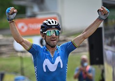 Španski kolesar Valverde pri 41 letih osvojil etapo