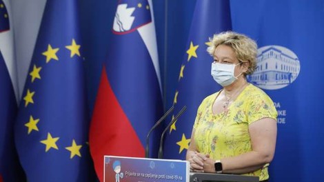 Logarjeva: Sprostitev vseh ukrepov bo možna, ko bo Slovenija v zeleni fazi po evropskem semaforju