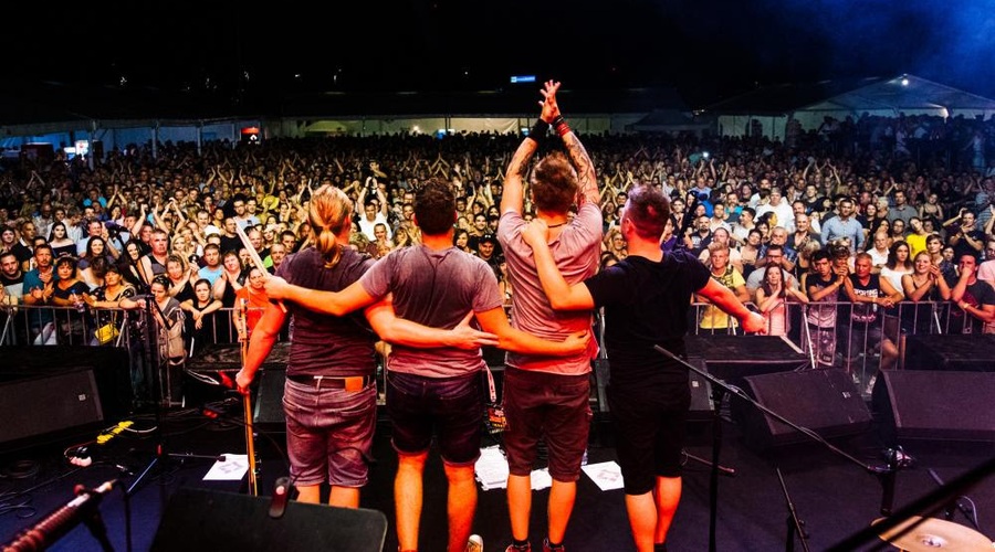 Slovenski rockerji IMSET z "All The Same" med najboljšo deseterico na svetu (foto: IMSET Press)