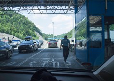 Zaradi zgoščenega prometa na mejnih prehodih s Hrvaško nastajajo kolone