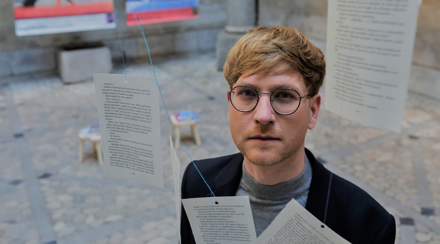 Aljaž Koprivnikar: "Rad bivam z veliko mero ustvarjalne svobode!" (foto: Jaka Gasar)