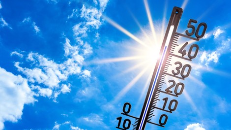 V 30 letih se je temperatura zraka v državi povzpela za okoli 1,7 stopinje Celzija