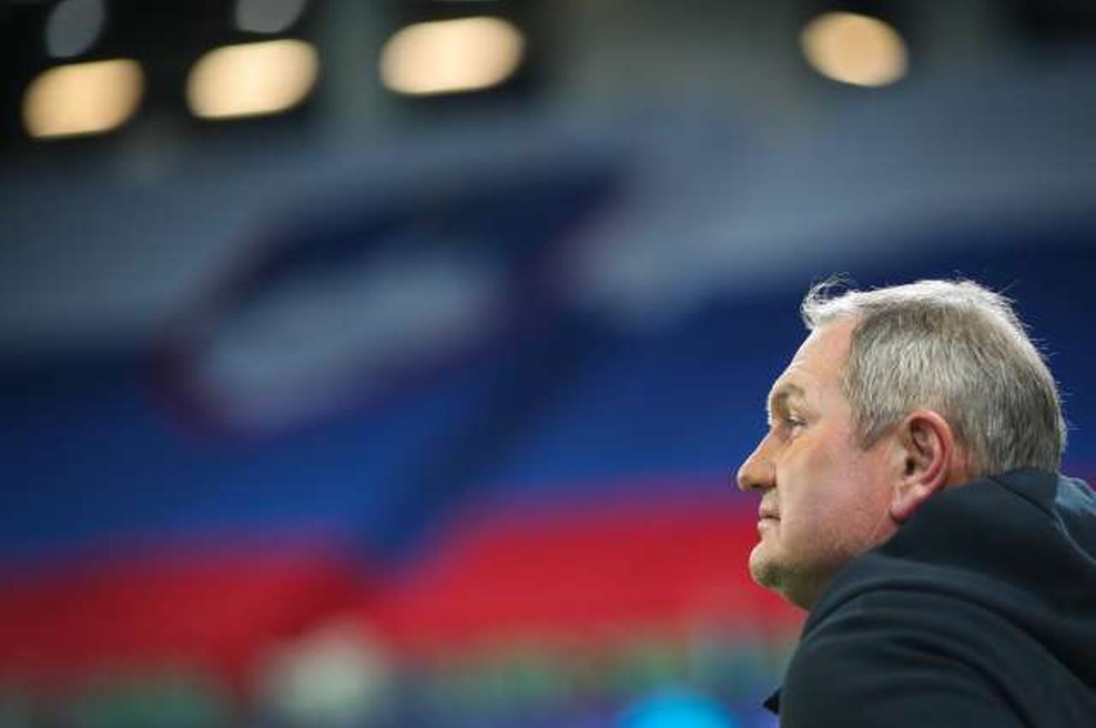 Matjaž Kek: "Hudič bo, če nam bo zmanjkalo optimizma in pozitivne energije!" (foto: Anže Malovrh/STA)