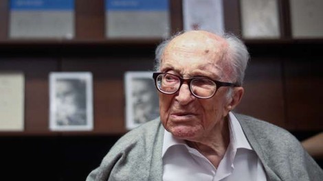 "Boris Pahor, to je čudež, človek, ki ima 107 let, daje politične izjave  ..."