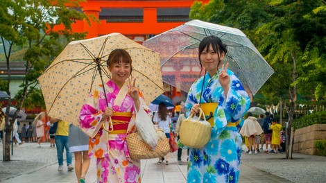 Kimono je ena najbolj znanih japonskih besed