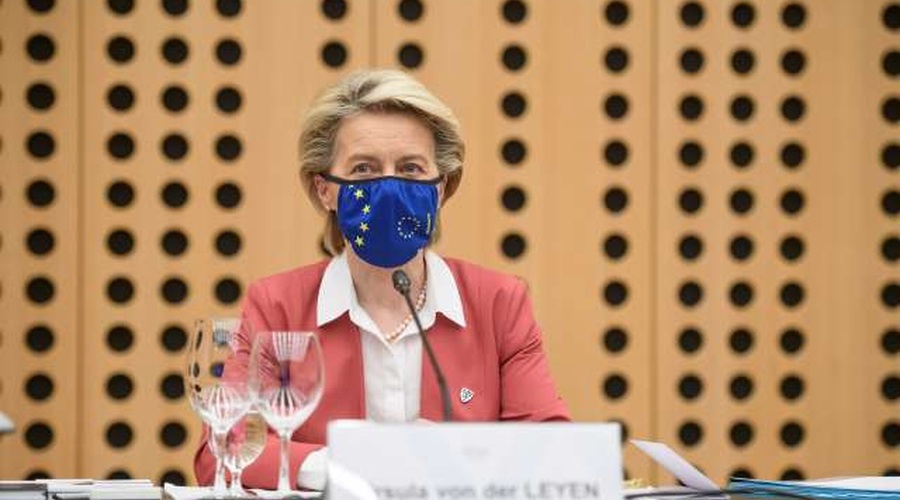 Von der Leynova napovedala potrditev slovenskega načrta za okrevanje (foto: Nebojša Tejić/STA)