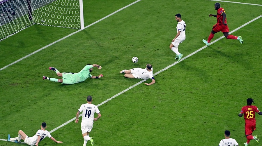 Po Španiji do polfinala še Italija, ki je izločila Belgijo (foto: profimedia)